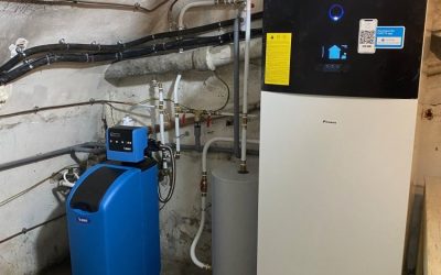 Remplacement d’une chaudière fioul par une pompe à chaleur haute température de la marque DAIKIN