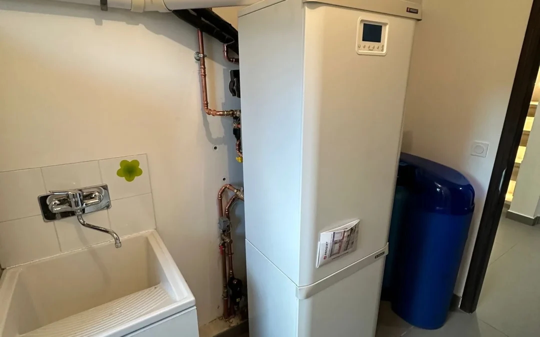 Remplacement d’une chaudière gaz à condensation Frisquet à Divonne