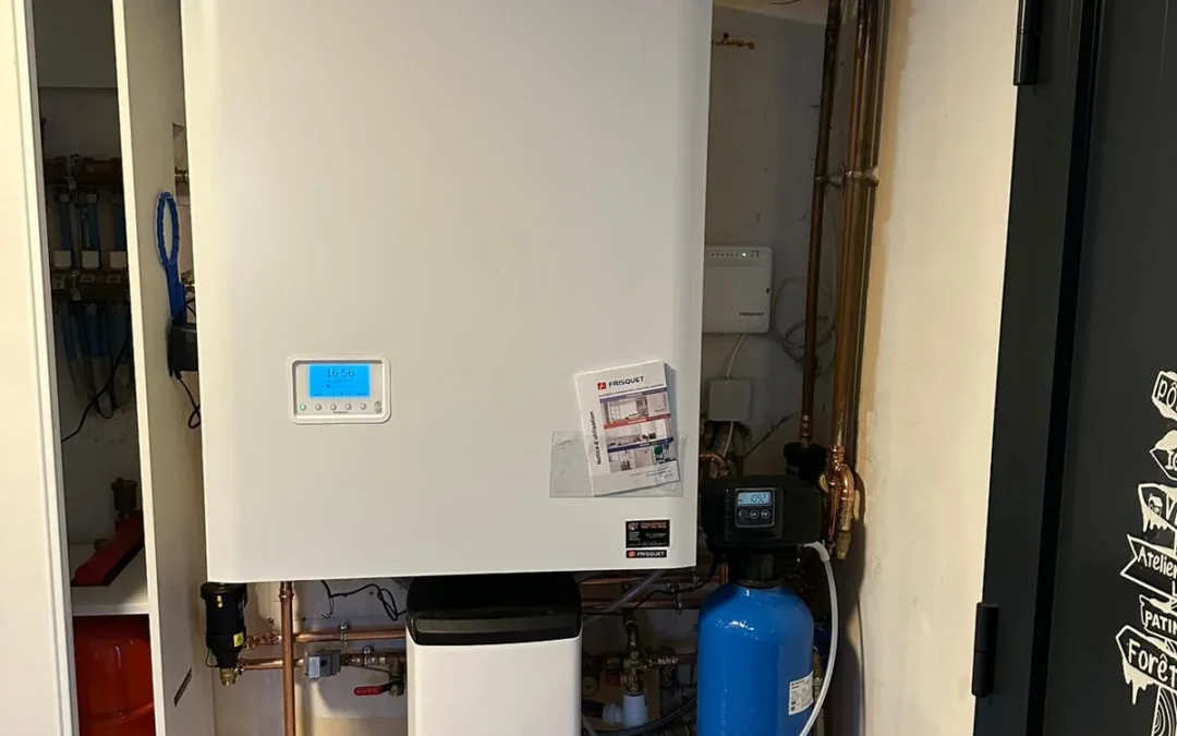 Remplacement d’une chaudière gaz par une chaudière à condensation Frisquet – Secteur Segny
