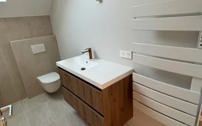Rénovation complète de salles de bain à Cessy