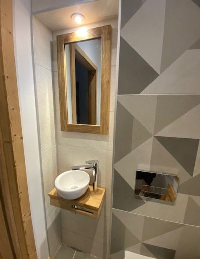 réalisation salles de bain à Chezery-Forens
