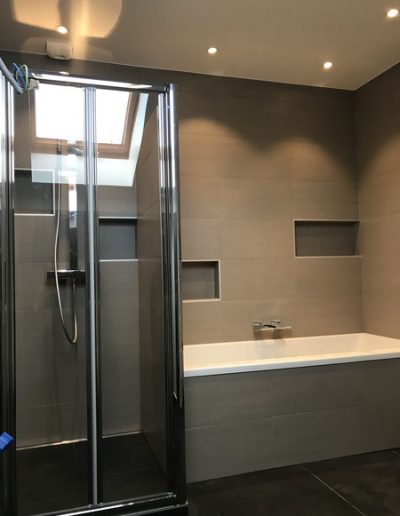 rénovation complète d'une salle de bain