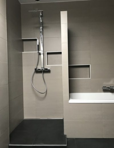 rénovation complète d'une salle de bain