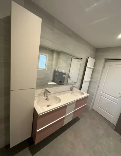 Transformation salle de bain cessy